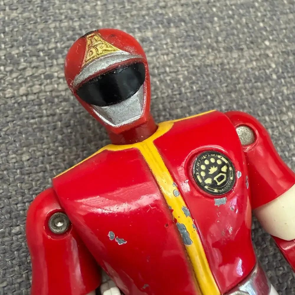 Popy Chogokin Dyna Red 1983 Japan Kagaku Sentai Dynaman Die-Cast 4.5